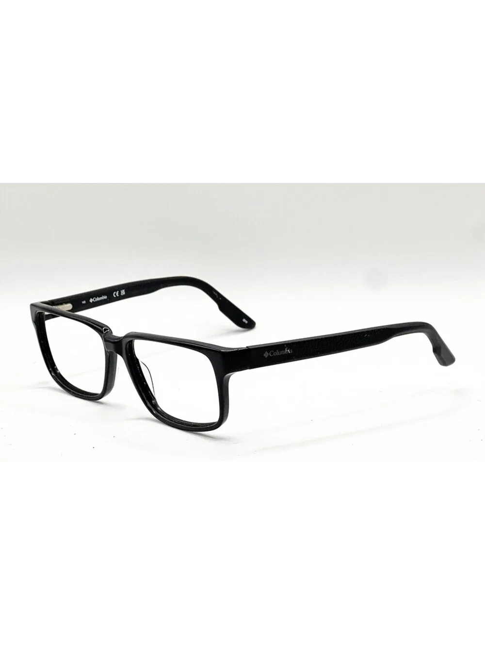Columbia C8000 001 Black Rectangle Authentic Eyeglass Frames 58-16